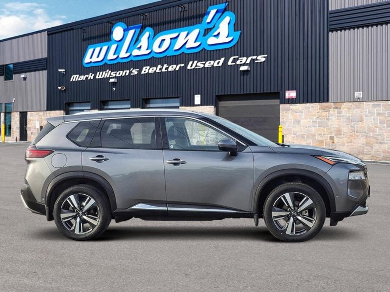 2023 Nissan Rogue Platinum AWD | Leather | Sunroof | Nav | HUD | Bose | Heated Wheel + Seats | 360 Camera and More ! Photo