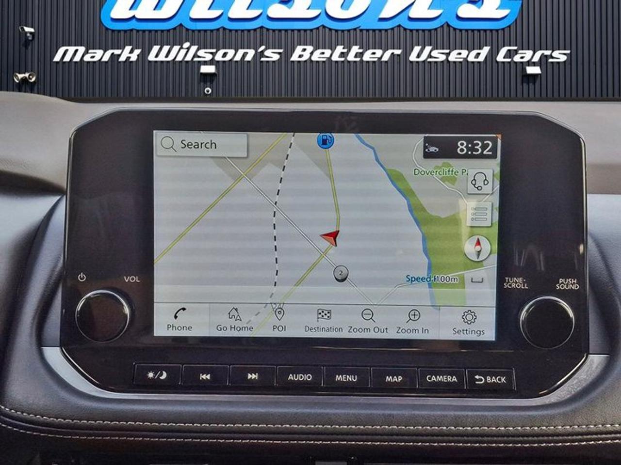 2023 Nissan Rogue Platinum AWD | Leather | Sunroof | Nav | HUD | Bose | Heated Wheel + Seats | 360 Camera and More ! Photo