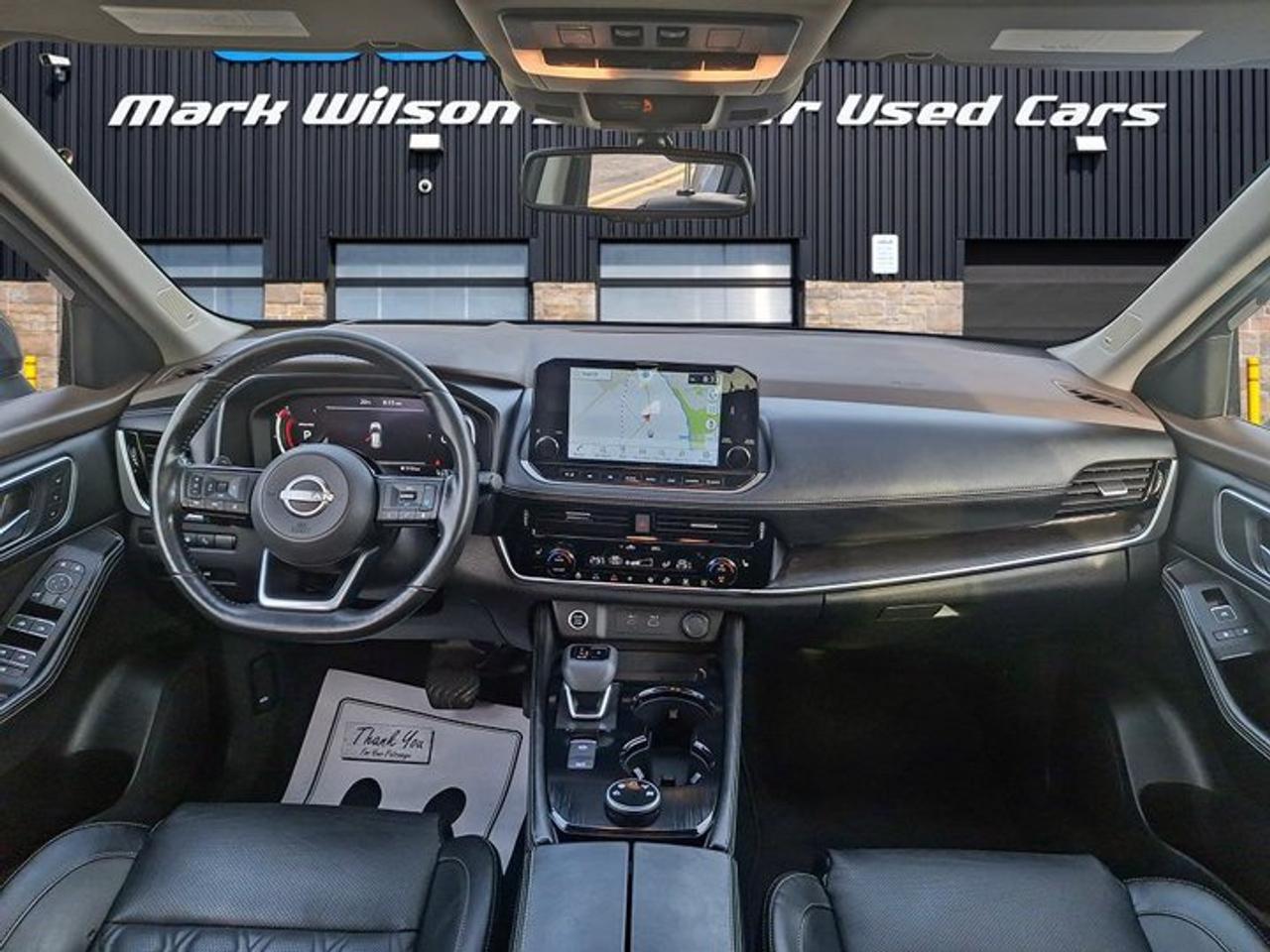 2023 Nissan Rogue Platinum AWD | Leather | Sunroof | Nav | HUD | Bose | Heated Wheel + Seats | 360 Camera and More ! Photo