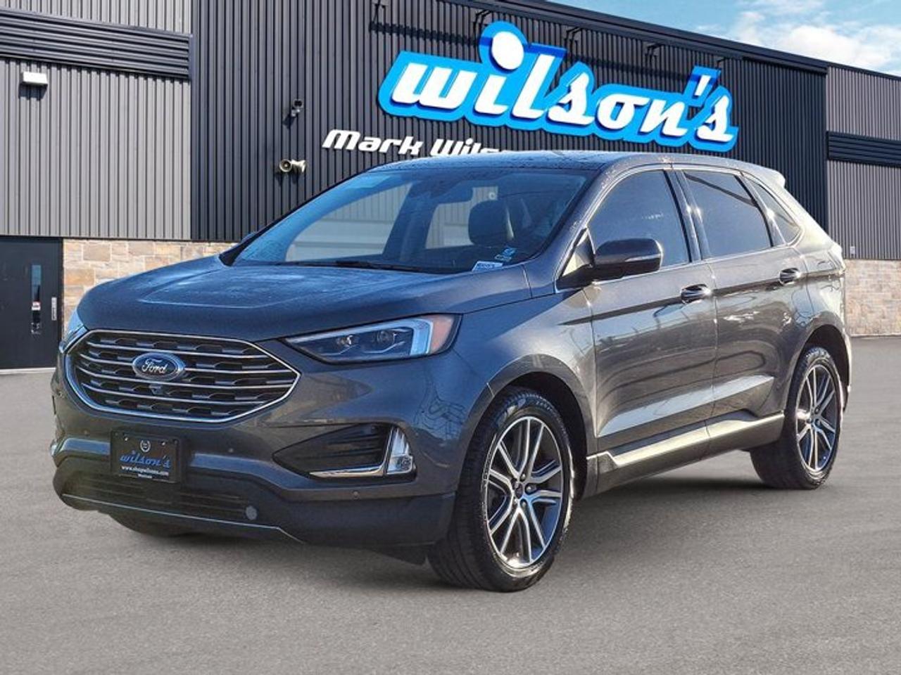 2022 Ford Edge Titanium AWD | Leather | Panoramic Sunroof | Heated Seats + Steering | Trailer Tow Pkg | and More ! Photo0