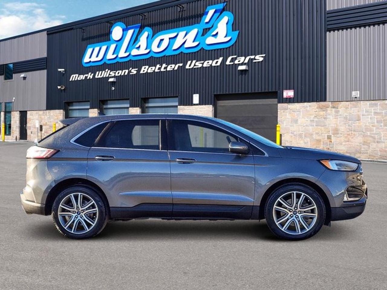 2022 Ford Edge Titanium AWD | Leather | Panoramic Sunroof | Heated Seats + Steering | Trailer Tow Pkg | and More ! Photo