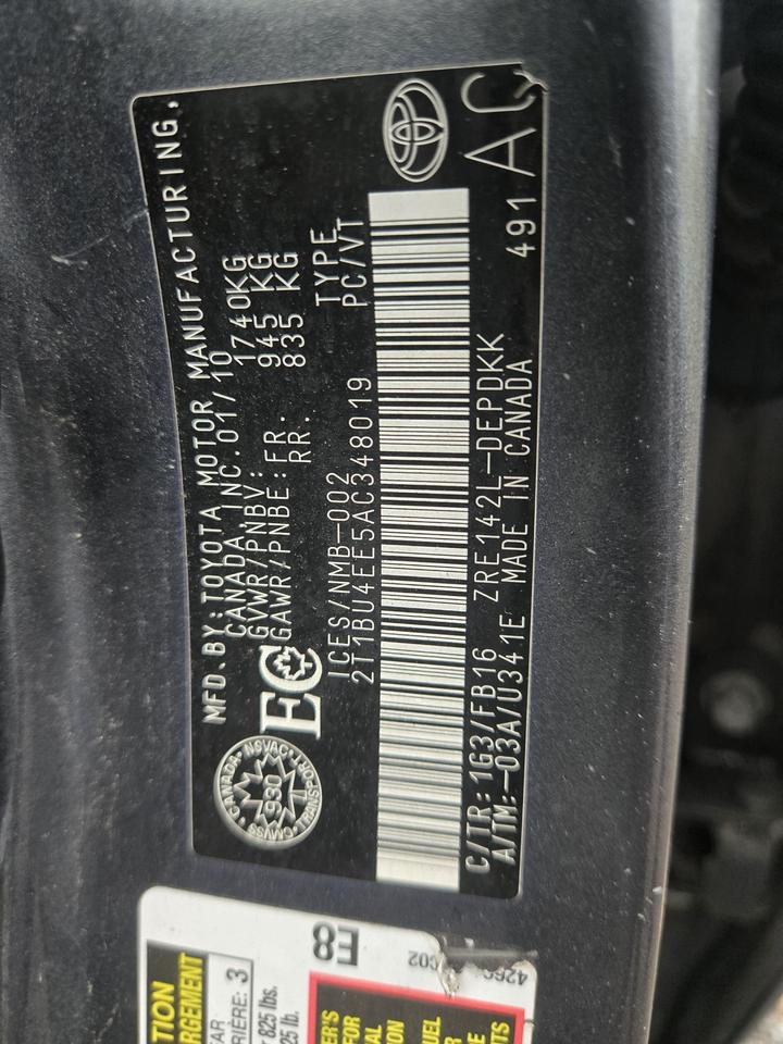 2010 Toyota Corolla CE - Photo #16