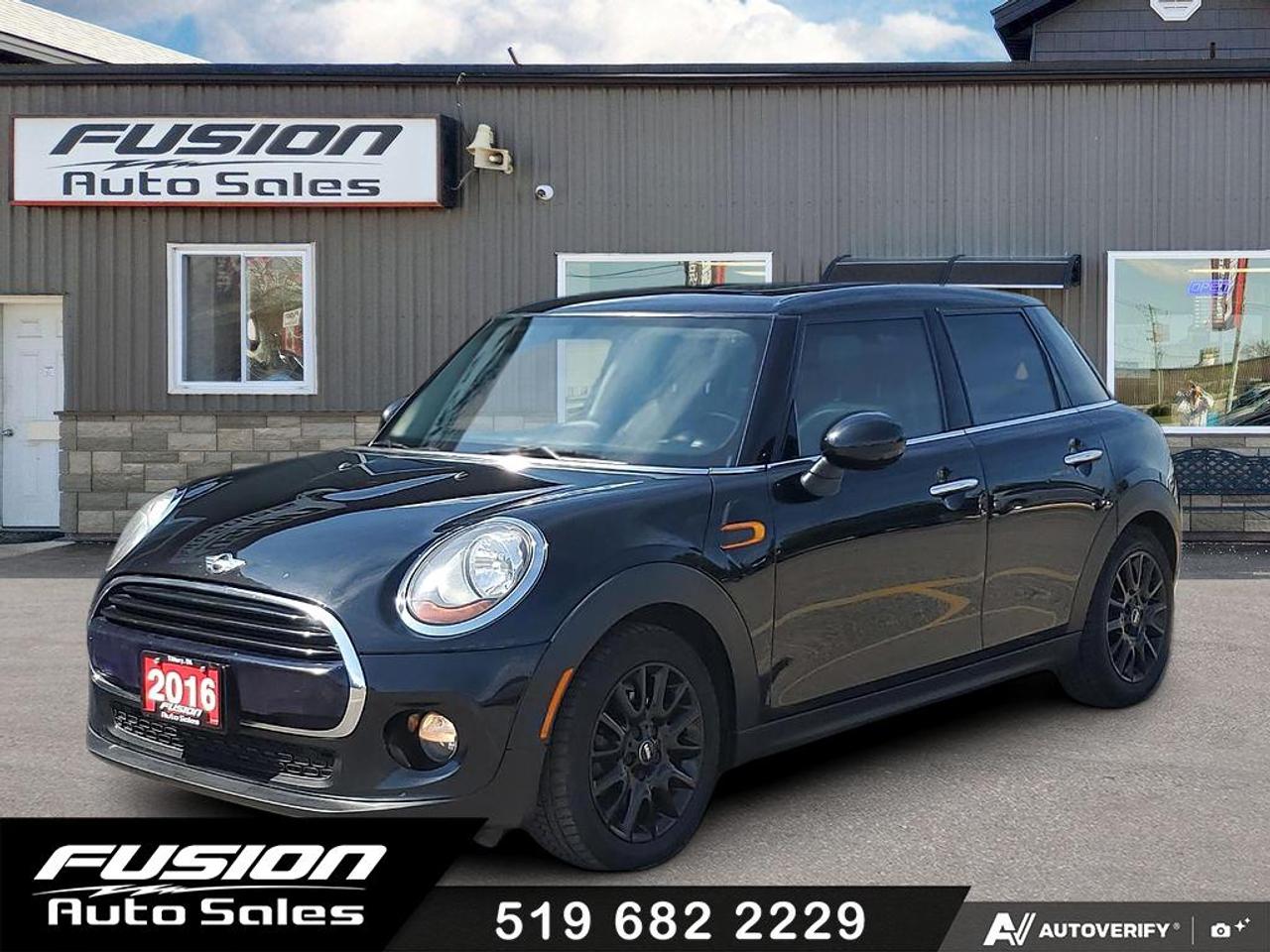 2016 MINI Cooper 5dr-MANUAL-LEATHER-SUNROOF/W REAR SKYROOF - Photo #1