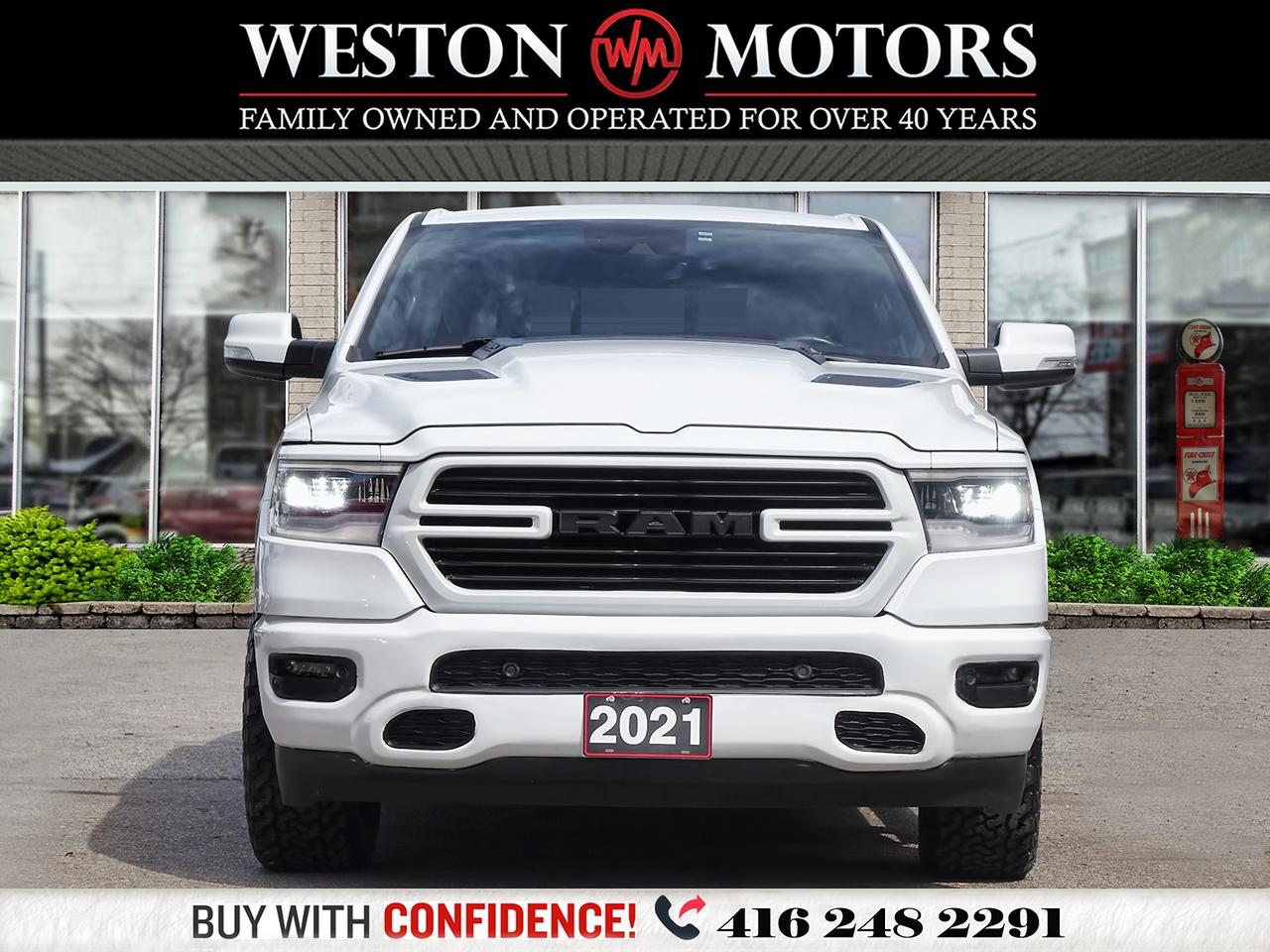 2021 RAM 1500 Sport*HEMI*LEATHER SEATS*4X4*BLUETOOTH*PUSH START Photo