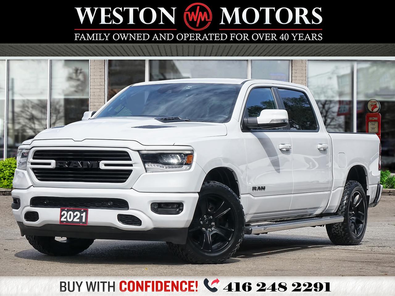 2021 RAM 1500 Sport*HEMI*LEATHER SEATS*4X4*PICTURES COMING!!!