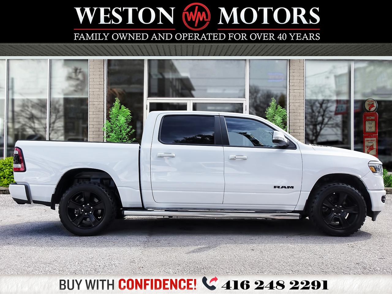 2021 RAM 1500 Sport*HEMI*LEATHER SEATS*4X4*BLUETOOTH*PUSH START Photo