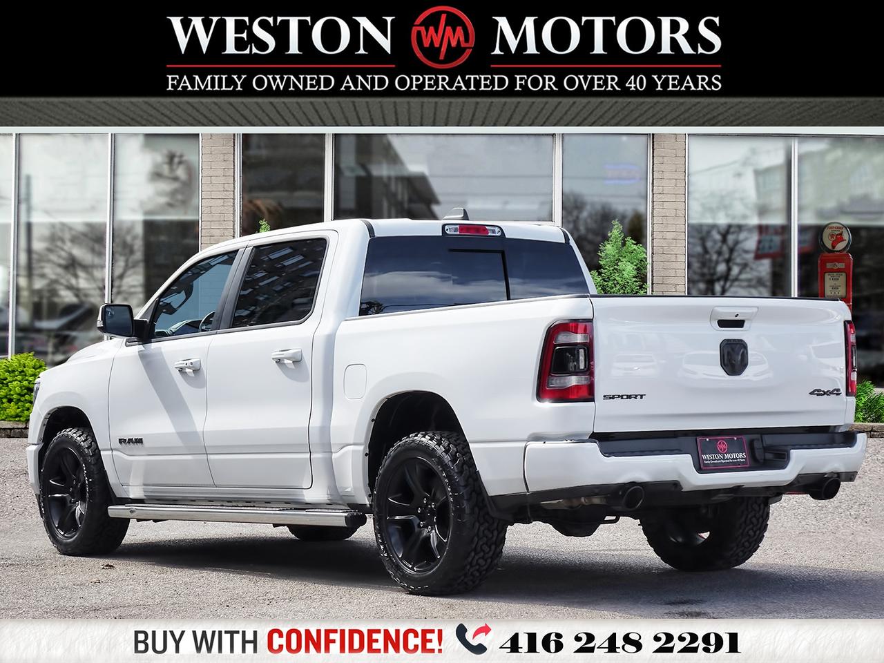 2021 RAM 1500 Sport*HEMI*LEATHER SEATS*4X4*BLUETOOTH*PUSH START Photo4