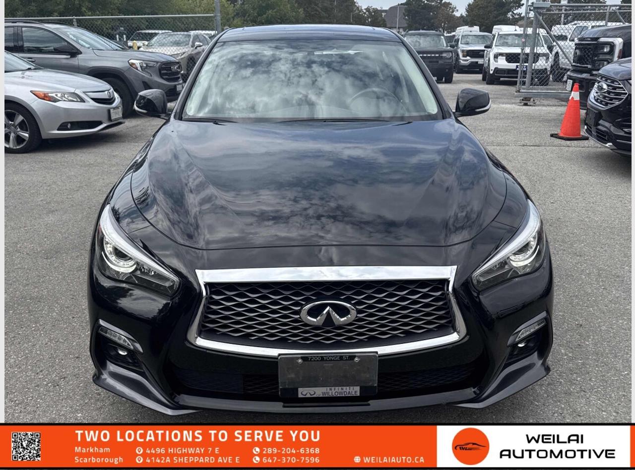 2019 Infiniti Q50 3.0t Signature Edition/No Accident/Low KMs! Photo1