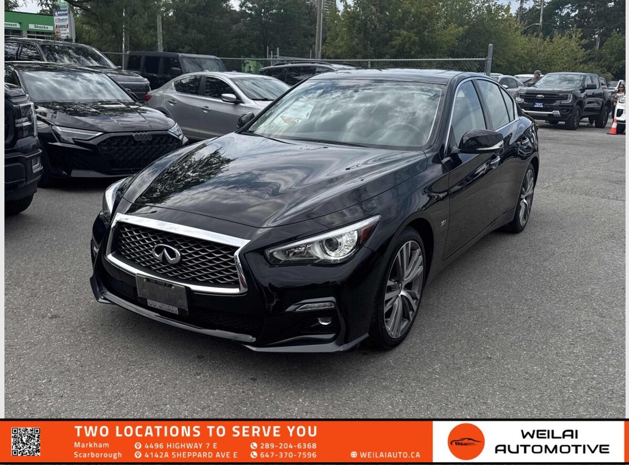 2019 Infiniti Q50 3.0t Signature Edition/No Accident/Low KMs! Photo