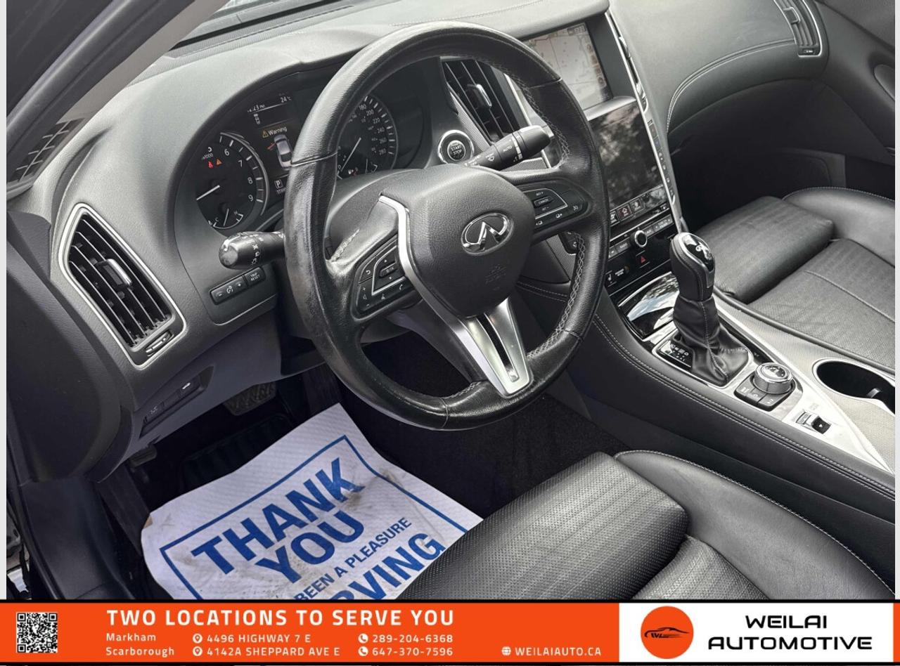 2019 Infiniti Q50 3.0t Signature Edition/No Accident/Low KMs! Photo2