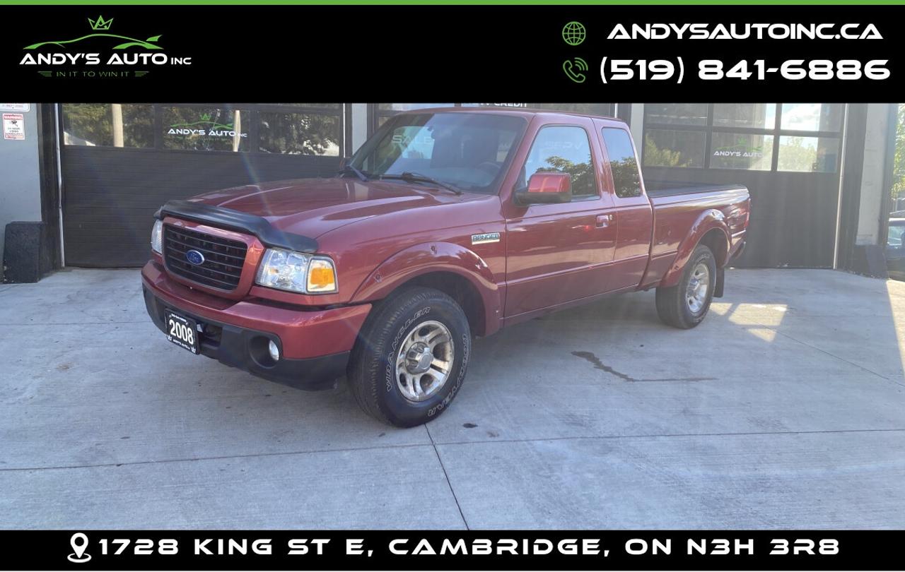 2008 Ford Ranger SPORT 2X4 ! V6 3.0L ! CERTIFIED ! SPORT 2X4 ! V6 3.0L ! CERTIFIED ! Photo