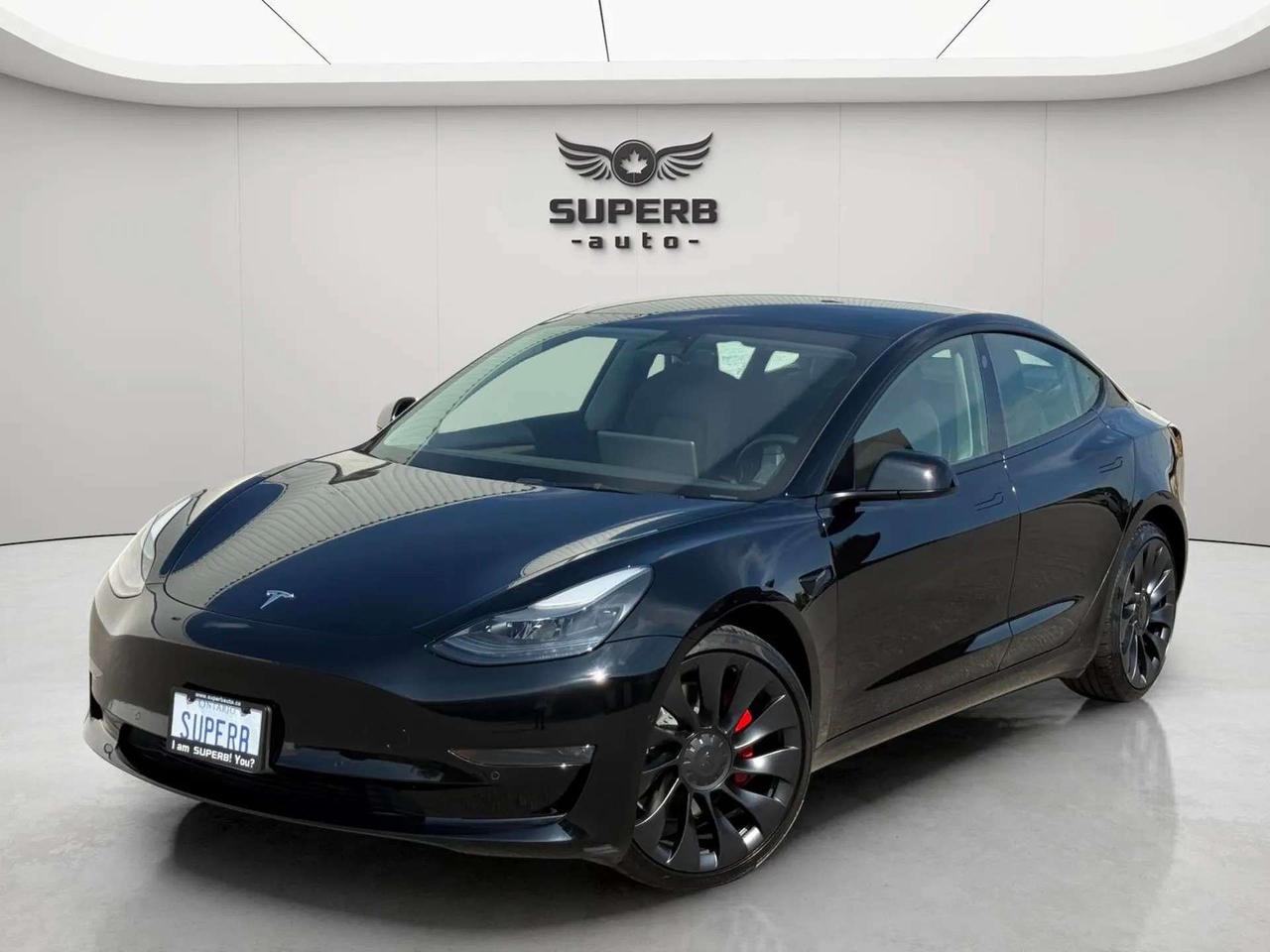 2022 Tesla Model 3 PERFORMANCE   AWD   NO ACCIDENT   ONE OWNER Photo0