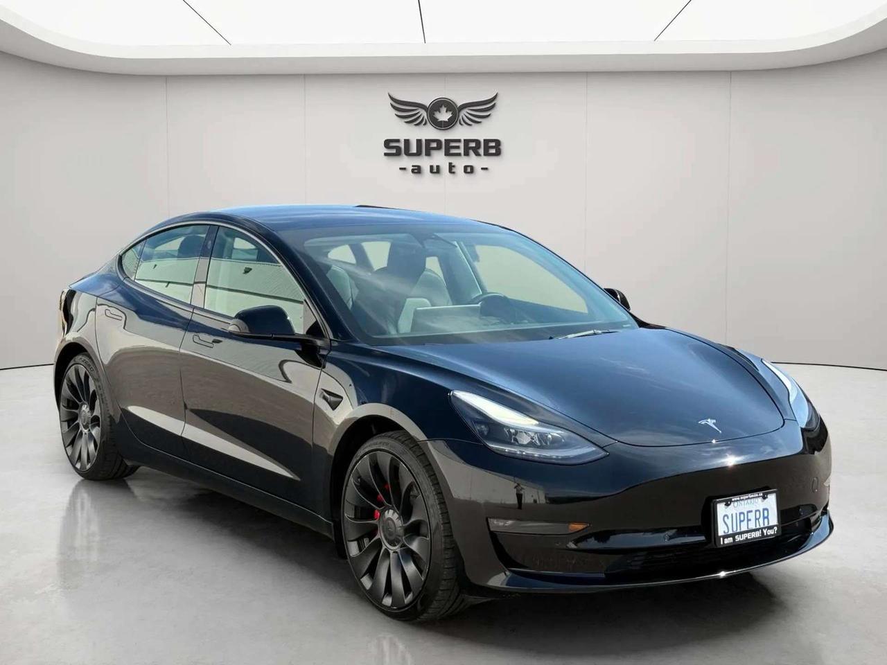 2022 Tesla Model 3 PERFORMANCE   AWD   NO ACCIDENT   ONE OWNER Photo