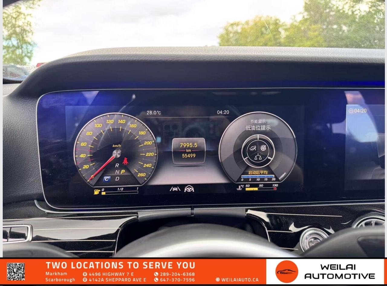 2020 Mercedes-Benz E-Class E 450/No Accident/Low KMs Photo