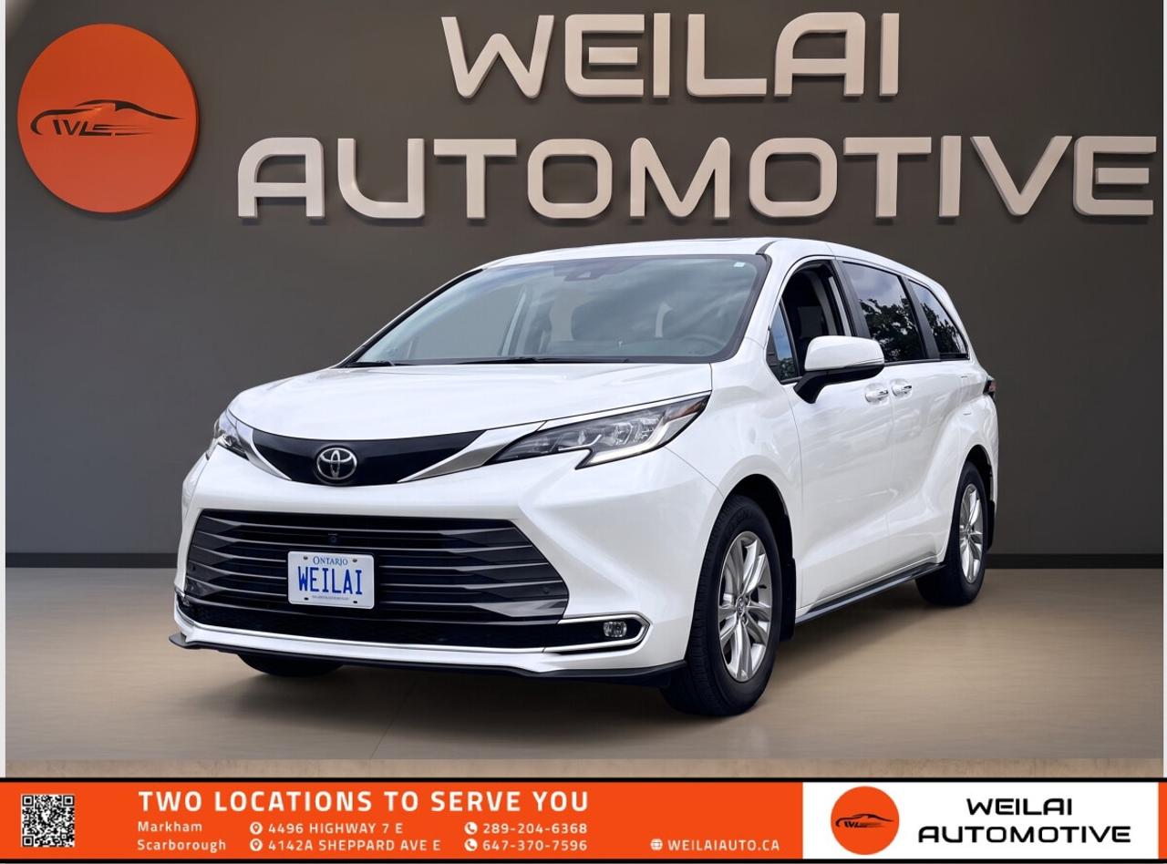 2026 Toyota Sienna Hybrid Limited/AWD/No Accident/One Owner! Photo0