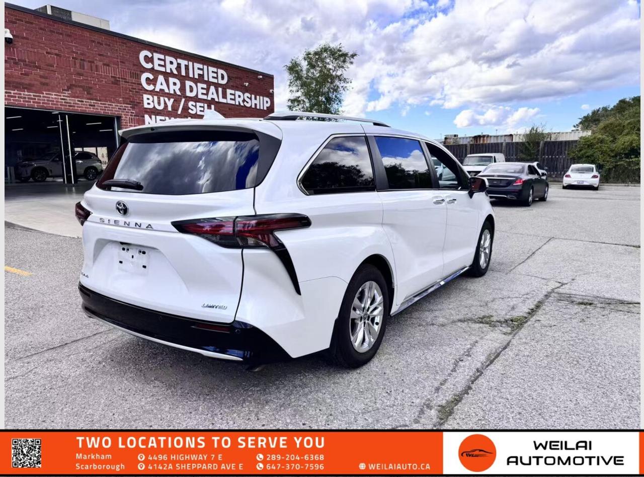 2026 Toyota Sienna Hybrid Limited/AWD/No Accident/One Owner! Photo
