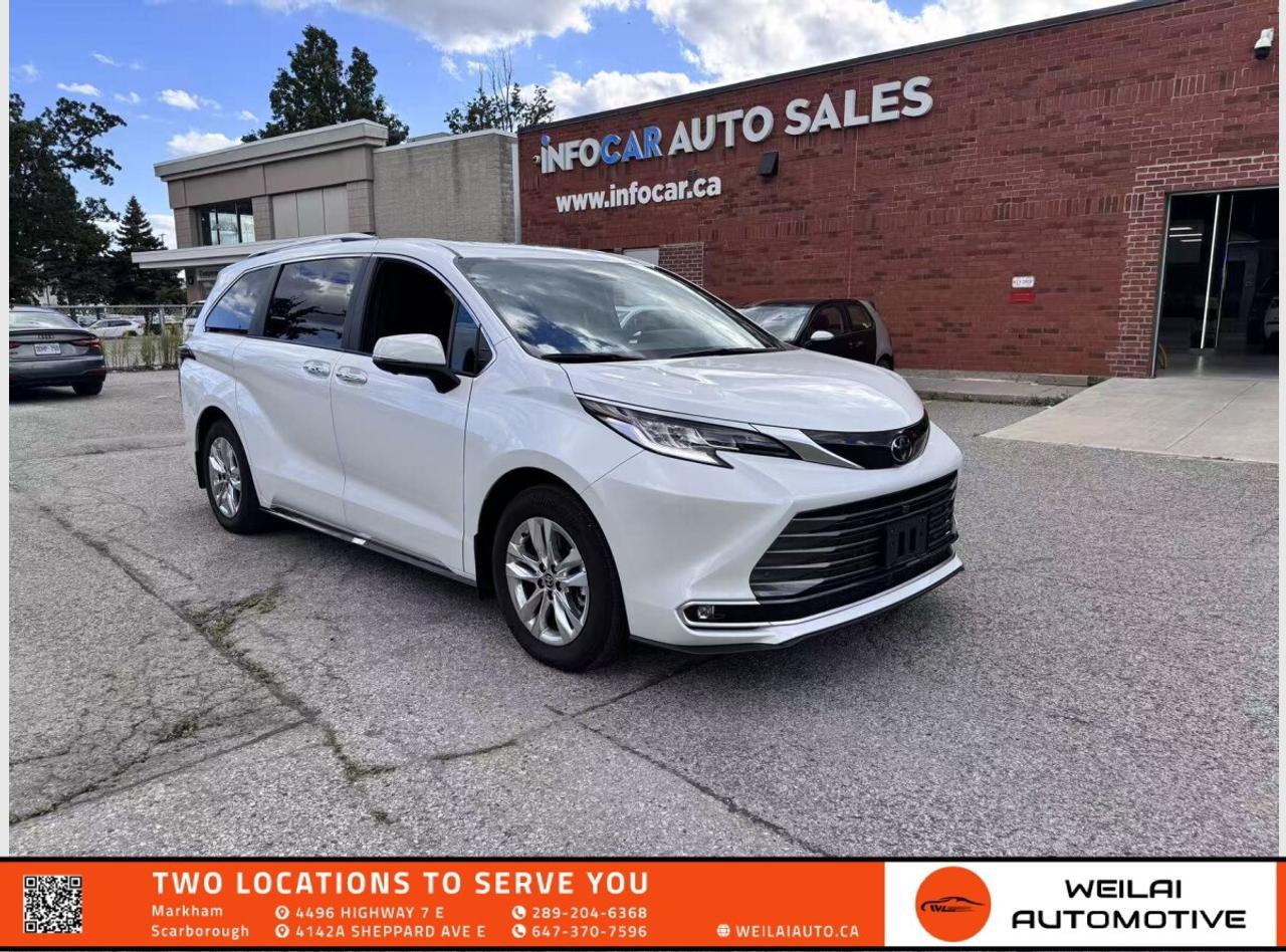 2026 Toyota Sienna Hybrid Limited/AWD/No Accident/One Owner! Photo