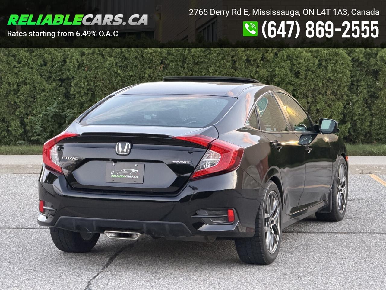 2020 Honda Civic SPORT | No-Accident | Sunroof | Fully Loaded Photo