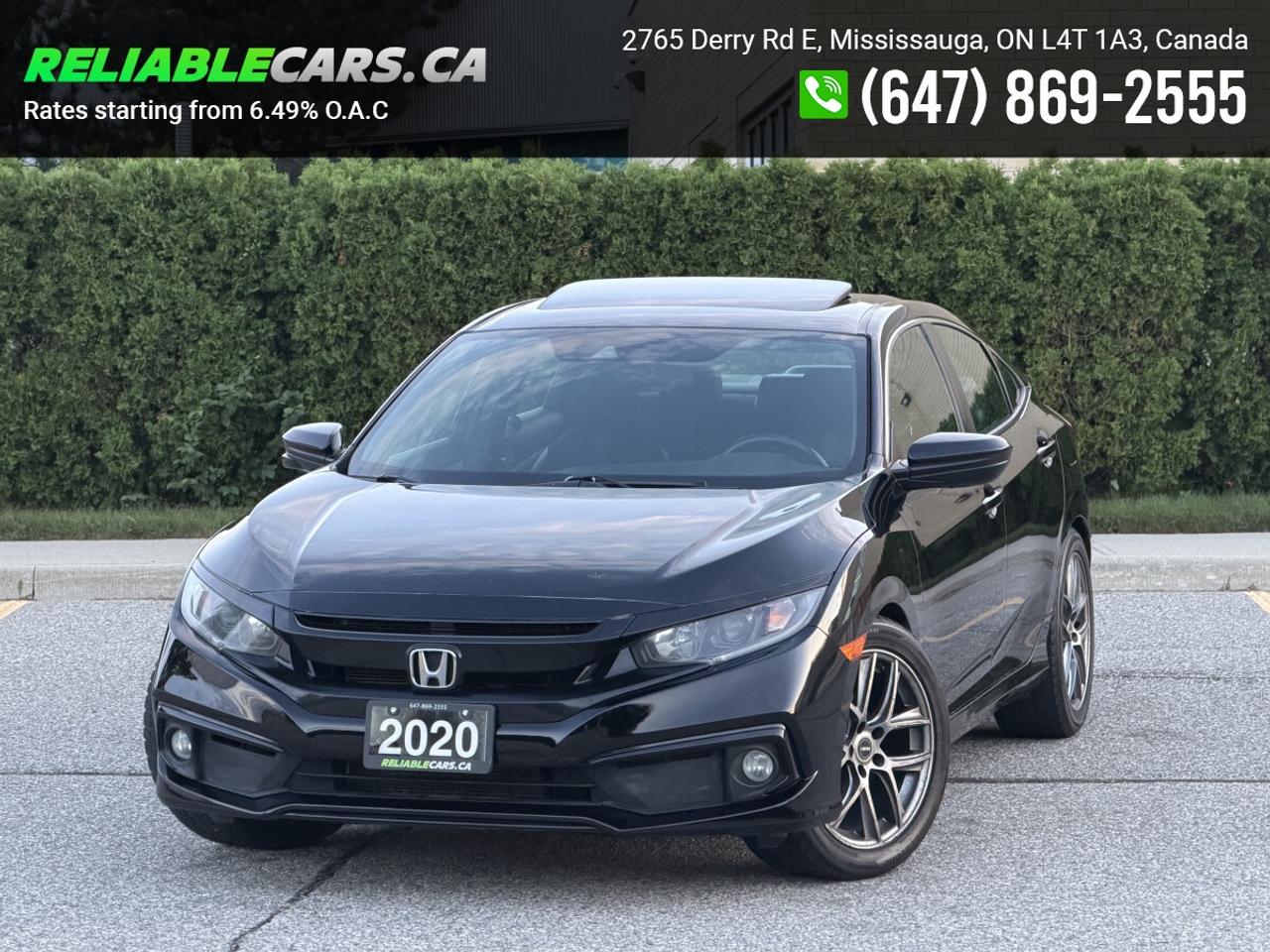 2020 Honda Civic SPORT | No-Accident | Sunroof | Fully Loaded Photo