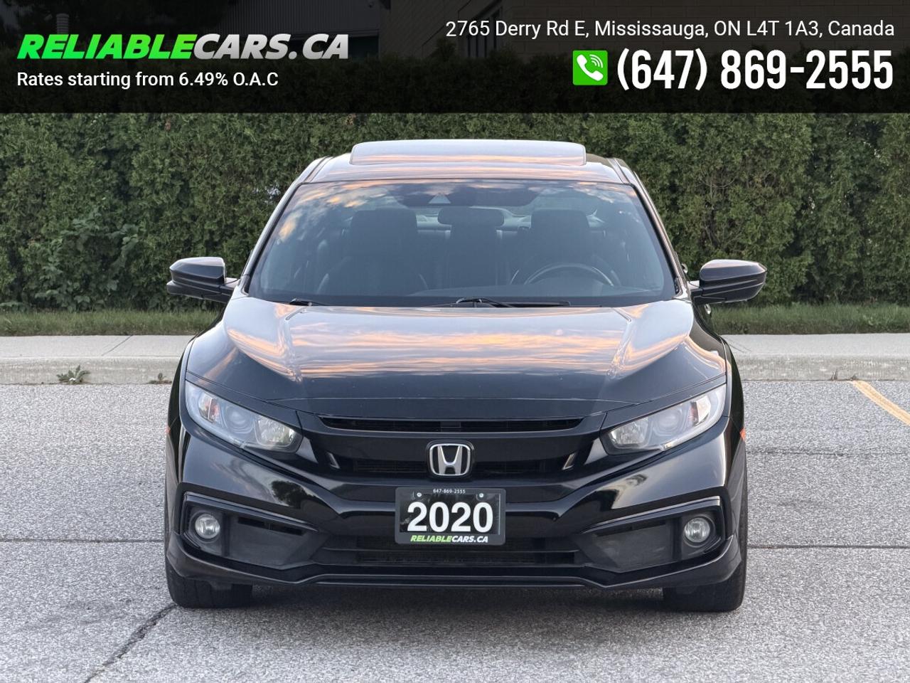 2020 Honda Civic SPORT | No-Accident | Sunroof | Fully Loaded Photo