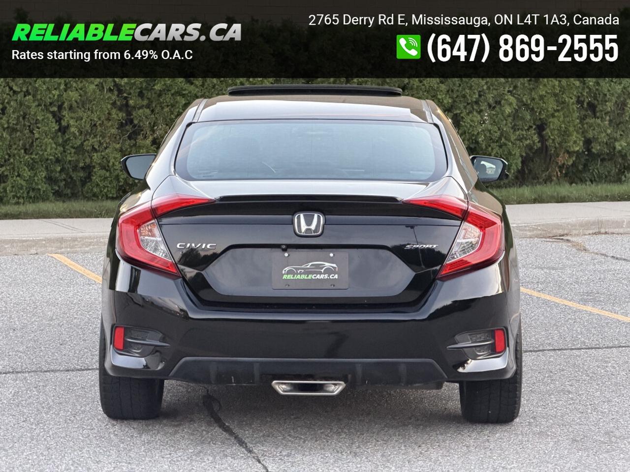 2020 Honda Civic SPORT | No-Accident | Sunroof | Fully Loaded Photo