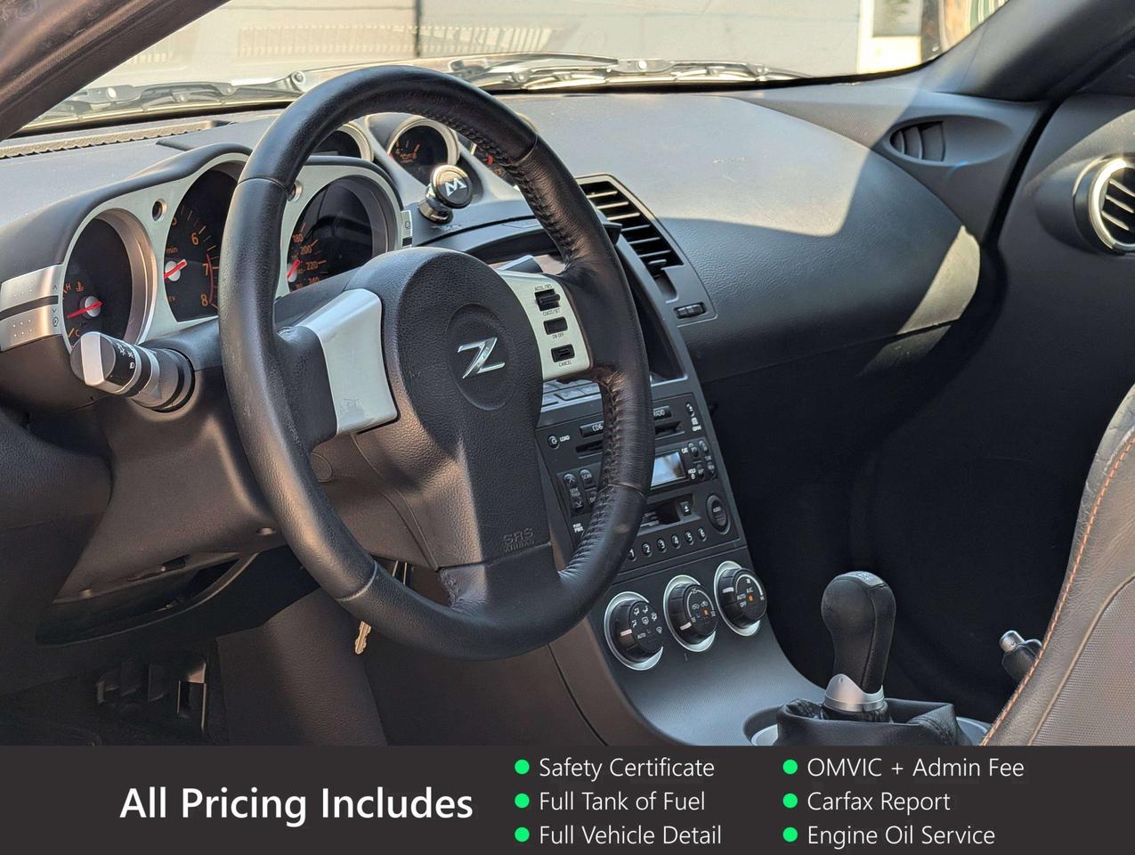2004 Nissan 350Z Clean CarFax   2 Keys   6-Speed Manual Photo