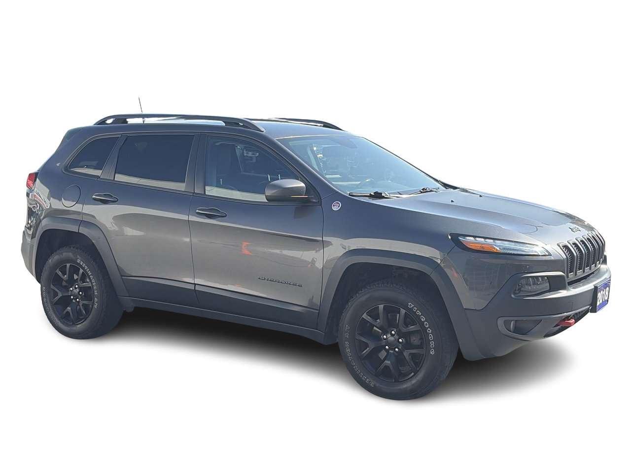 2018 Jeep Cherokee 4x4 Trailhawk PANORAMIC SUNROOF   HEATED LEATHER Photo