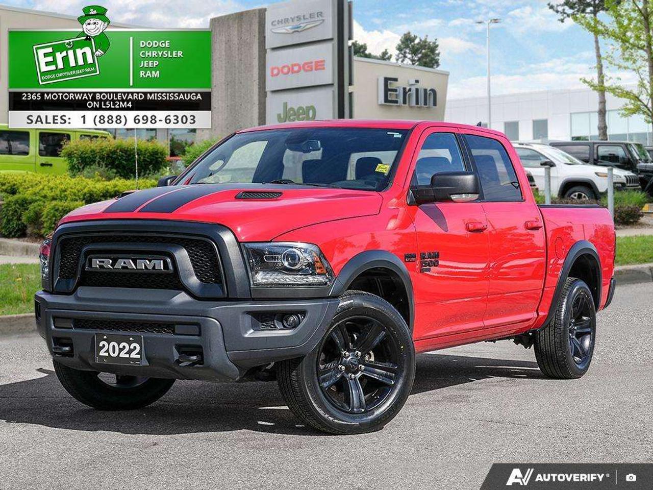 2022 RAM 1500 4x4 WARLOCK HEATED STEERING WHEEL LOW KMS Photo