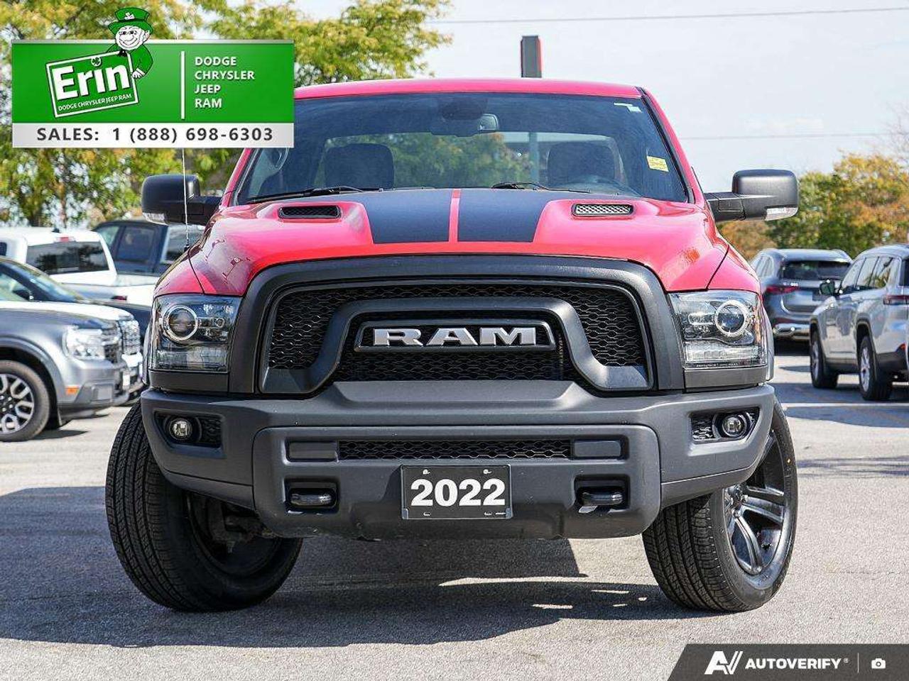 2022 RAM 1500 4x4 WARLOCK HEATED STEERING WHEEL LOW KMS Photo5