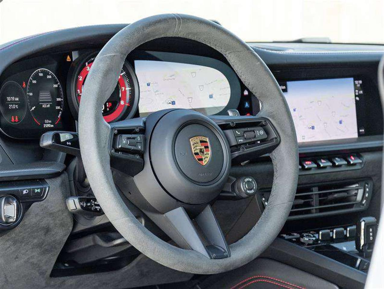 2024 Porsche 911 CPO Carrera 4 GTS Coupe Premium Pkg Electric Slide/Tilt Sunroof in Glass  Roof Lining in Race-Tex Photo