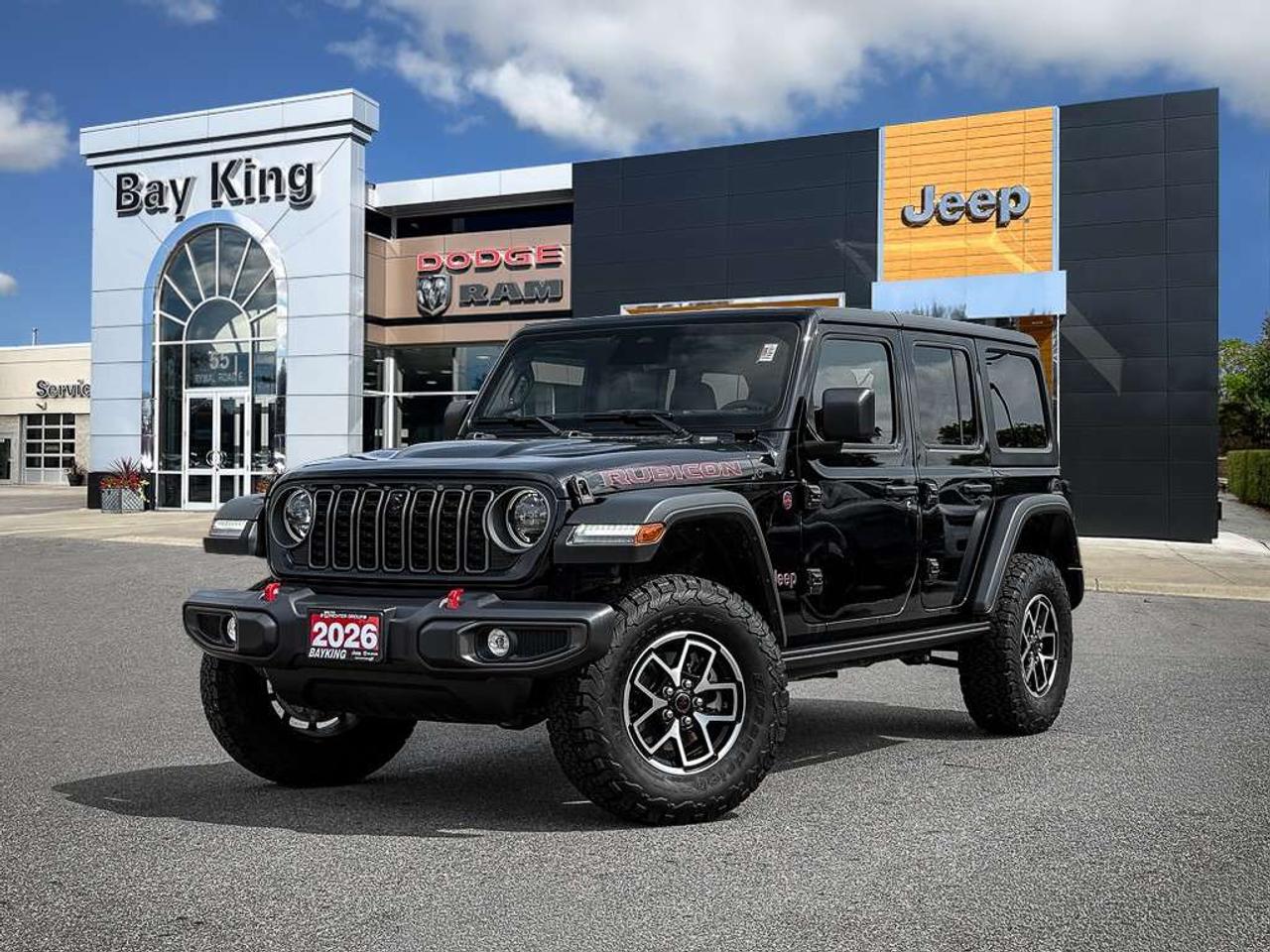 2026 Jeep Wrangler Rubicon   MOPAR LEATHER   BLINDSPOT   ALPINE AUDIO   REMOTE START   HEATED SEATS Photo0