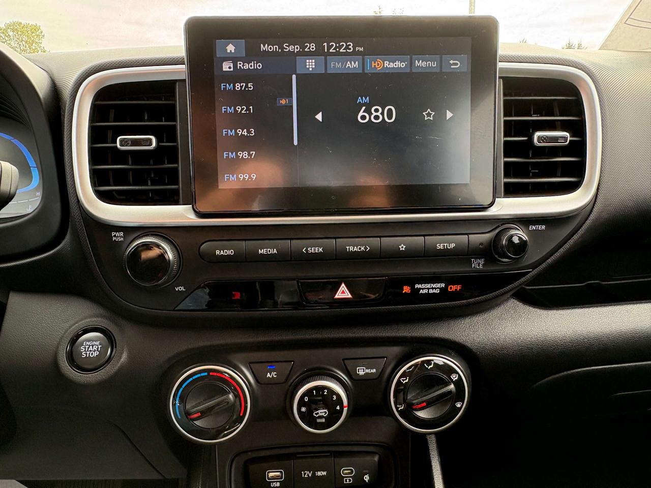 2026 Hyundai Venue Preferred   Heated Seats & Steering Wheel Photo