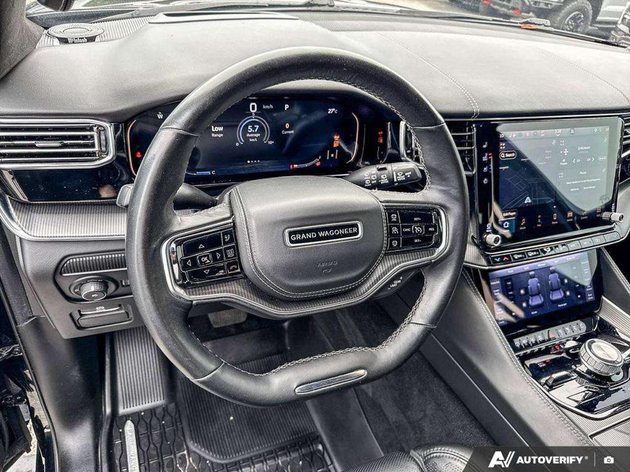 2022 Jeep Grand Wagoneer Obsidian   3RD ROW SEATS   HVY DUTY TRLR TOW Photo