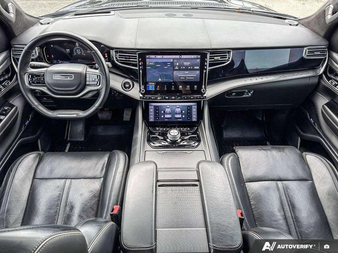 2022 Jeep Grand Wagoneer Obsidian   3RD ROW SEATS   HVY DUTY TRLR TOW Photo
