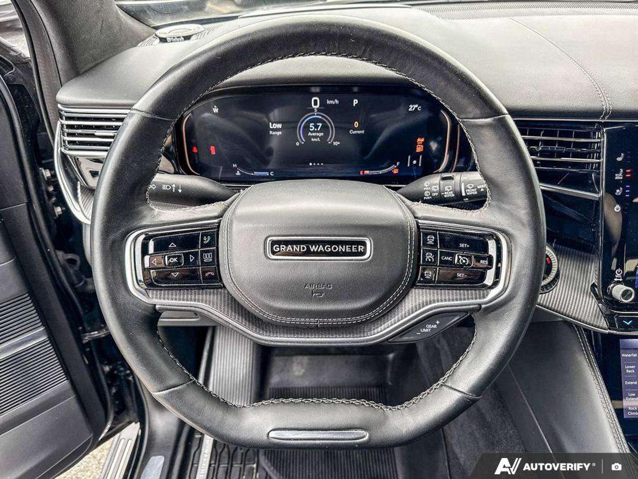 2022 Jeep Grand Wagoneer Obsidian   3RD ROW SEATS   HVY DUTY TRLR TOW Photo