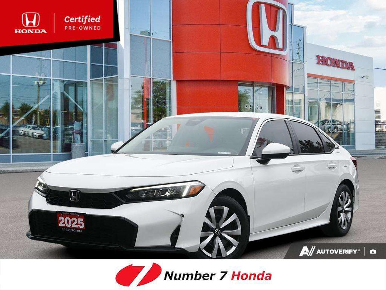 2025 Honda Civic LX *EXTENDED POWERTRAIN WARRANTY*ONE OWNER Photo0