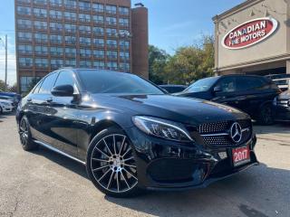 Used 2017 Mercedes-Benz C43 AMG CLEAN CARFAX | AMG SPORTS PKG | NAVI | CAM | ROOF | BSM | for sale in Scarborough, ON