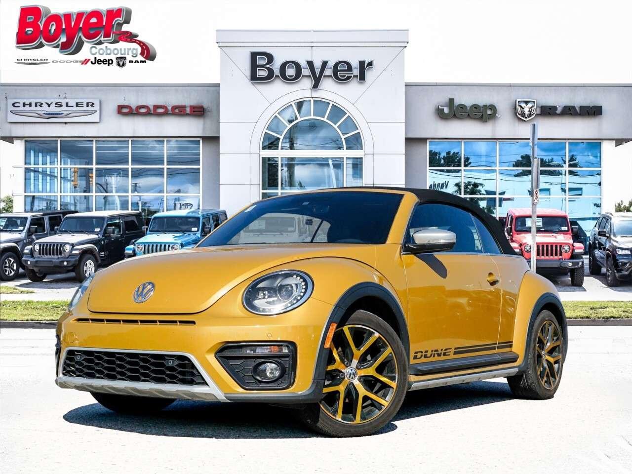 2017 Volkswagen Beetle 2dr Conv Dune Accident Free, Dealer Serviced, Rare Photo