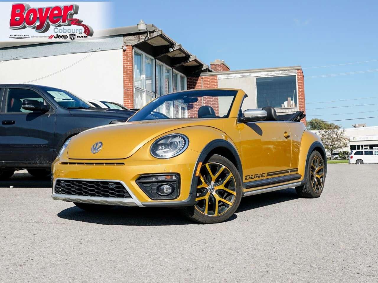 2017 Volkswagen Beetle 2dr Conv Dune Accident Free, Dealer Serviced, Rare Photo1