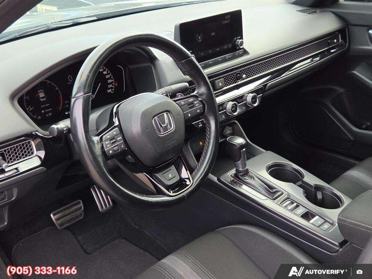 2023 Honda Civic Sport Apple CarPlay & Android Auto • Power Sunroof • Remote Start System • Heated Front Seats • Lane Assist • Backup Came Photo