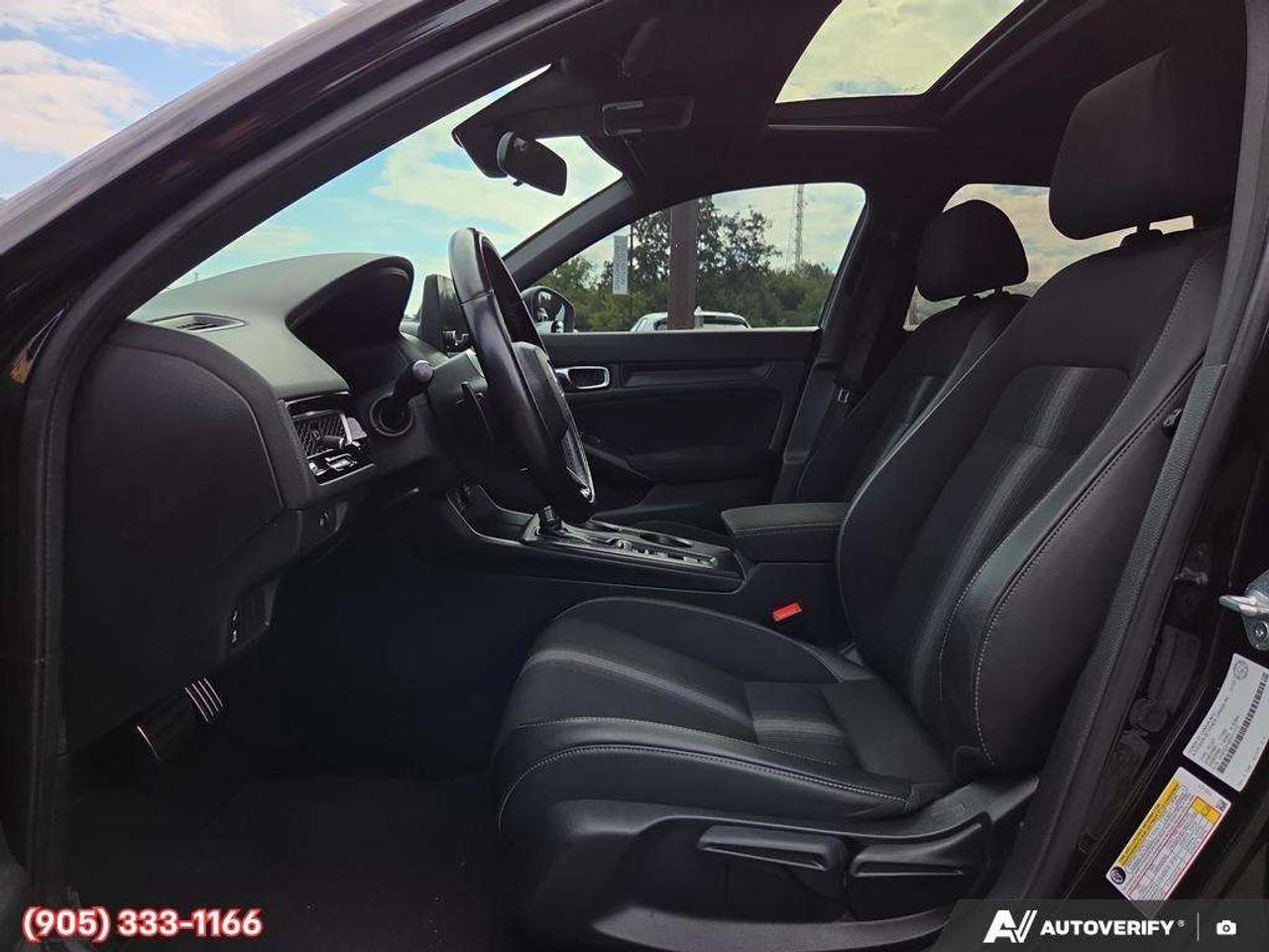 2023 Honda Civic Sport Apple CarPlay & Android Auto • Power Sunroof • Remote Start System • Heated Front Seats • Lane Assist • Backup Came Photo