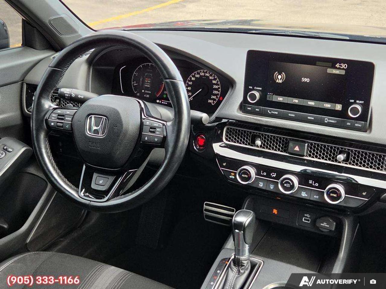 2023 Honda Civic Sport Apple CarPlay & Android Auto • Power Sunroof • Remote Start System • Heated Front Seats • Lane Assist • Backup Came Photo