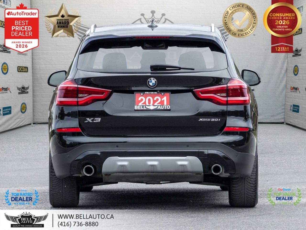 2021 BMW X3 xDrive30i   NAVI   B.CAM   PANO   WOODTRIM Photo