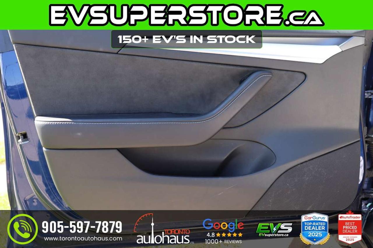 2023 Tesla Model 3 WHITE INT I OVER 150 EV'S I EVSUPERSTORE.CA Photo