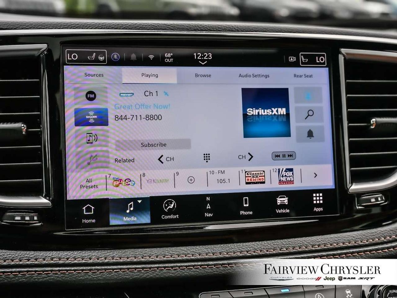 2024 Chrysler Pacifica Pinnacle AWD AWD   PANO ROOF   BROWN LEATHER   REAR SCREENS   BLIND SPOT Photo