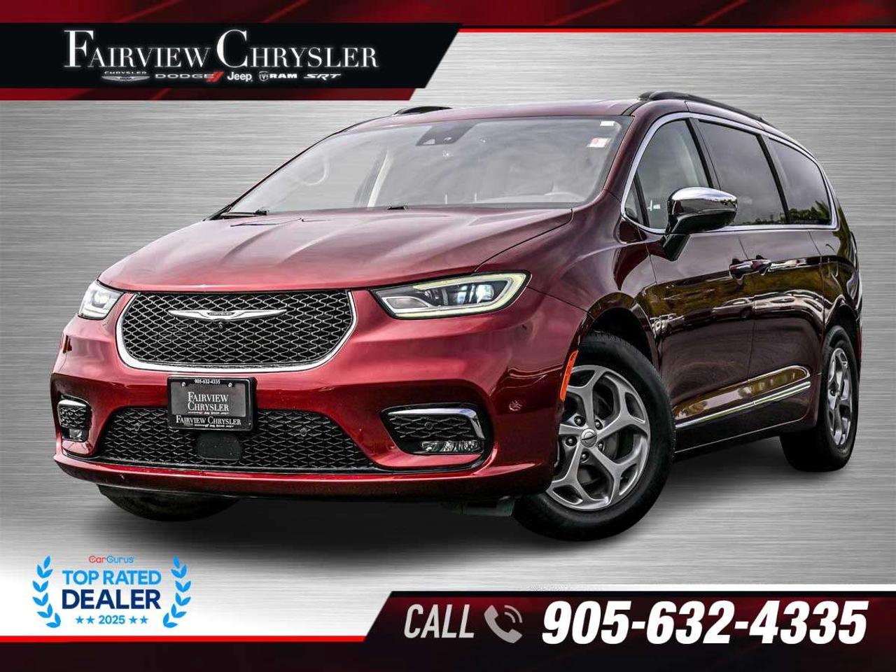 2023 Chrysler Pacifica Limited FWD PANO ROOF   360 CAMERA   CARPLAY   PWR SLIDING DOORS   BLIND SPOT DETECTION Photo0