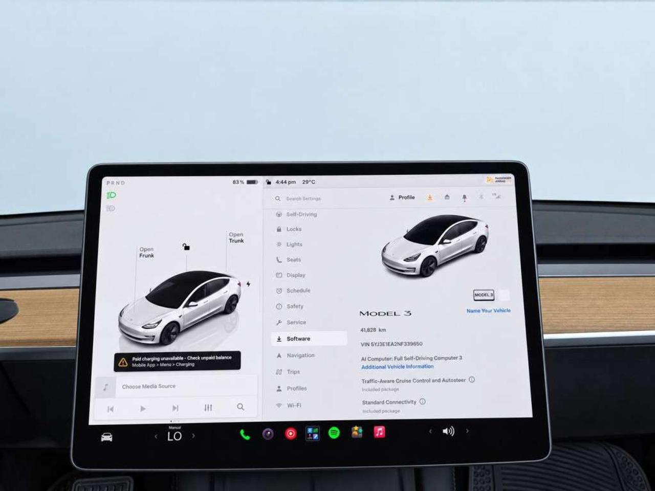 2022 Tesla Model 3 Standard Range Plus   Autopilot Capable   Glass Roof   Navigation   Premium Interior   Clean CARFAX Photo