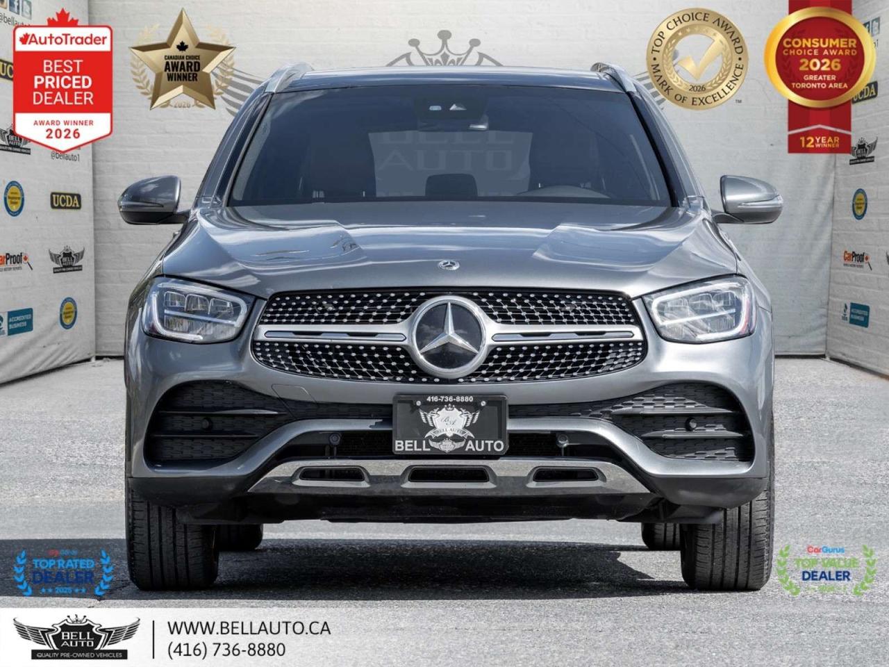 2022 Mercedes-Benz GLC 300   AMGPKG   PRMPKG   REDLTHR   NOACCIDENT Photo1