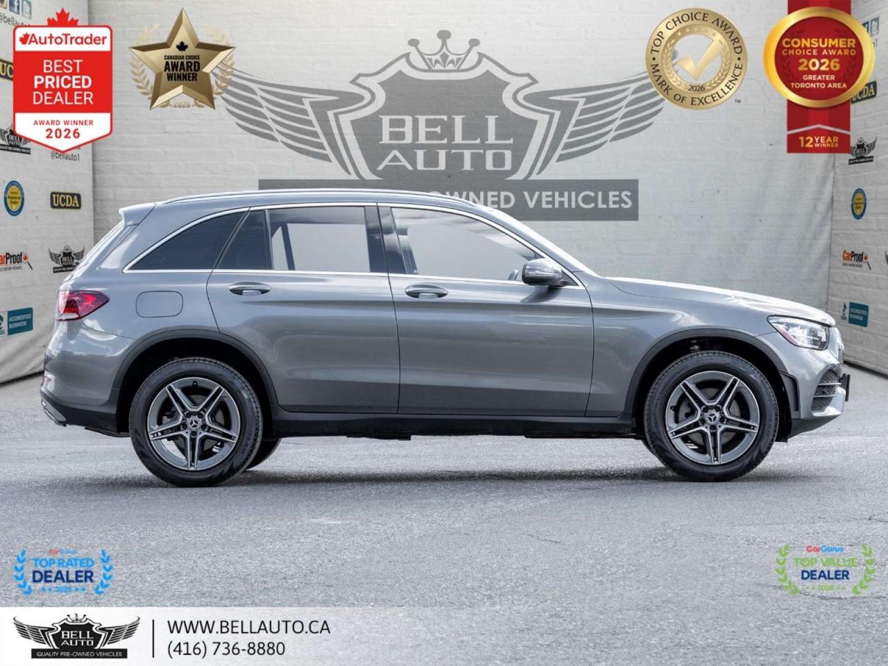 2022 Mercedes-Benz GLC 300   AMGPKG   PRMPKG   REDLTHR   NOACCIDENT Photo