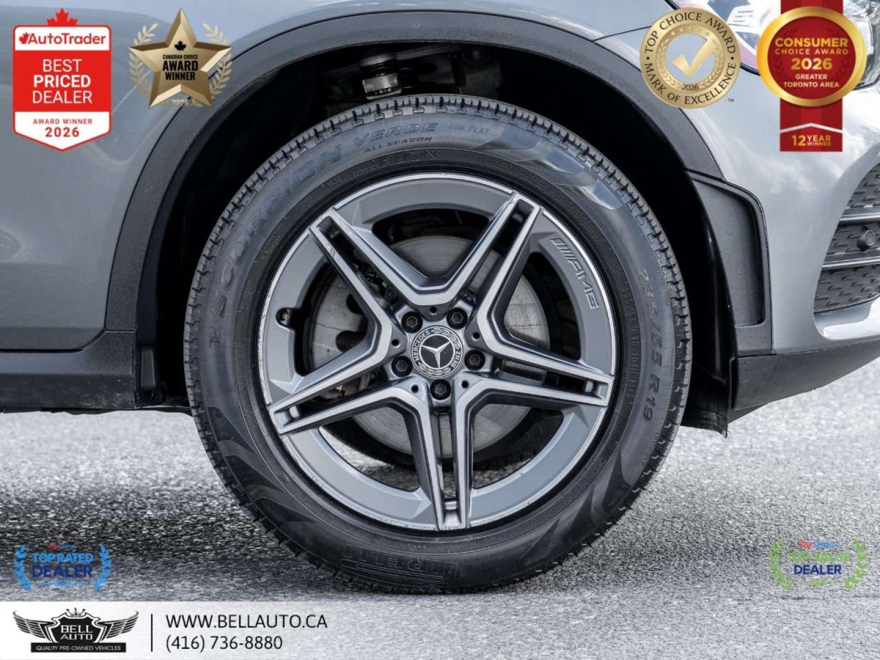 2022 Mercedes-Benz GLC 300   AMGPKG   PRMPKG   REDLTHR   NOACCIDENT Photo